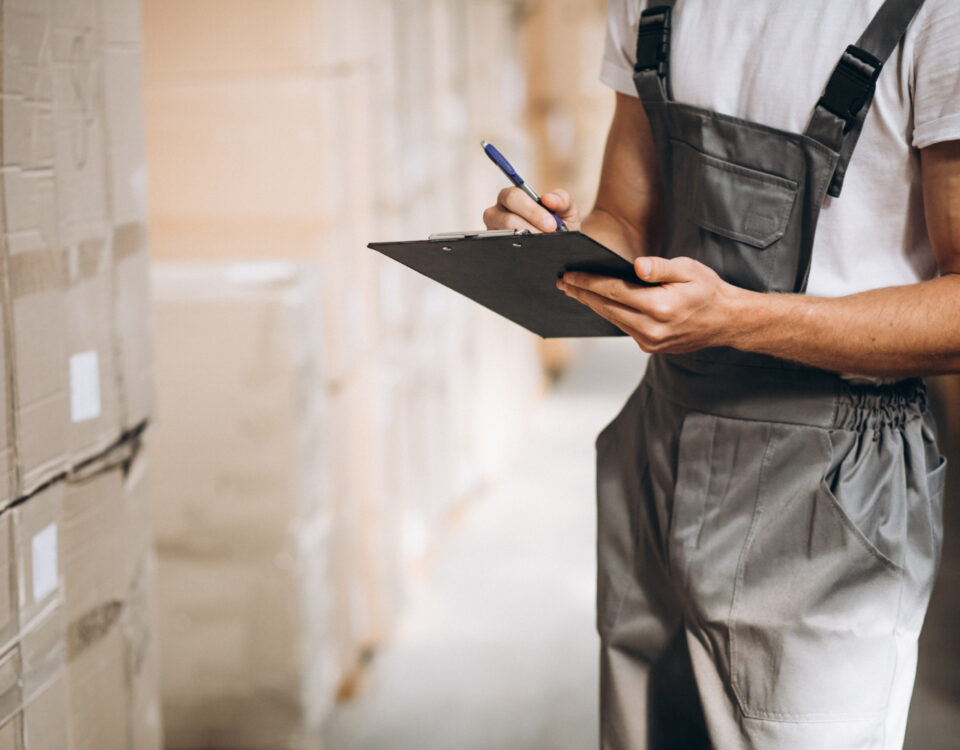 Regras para armazenagem e transporte de alimentos e máquinas