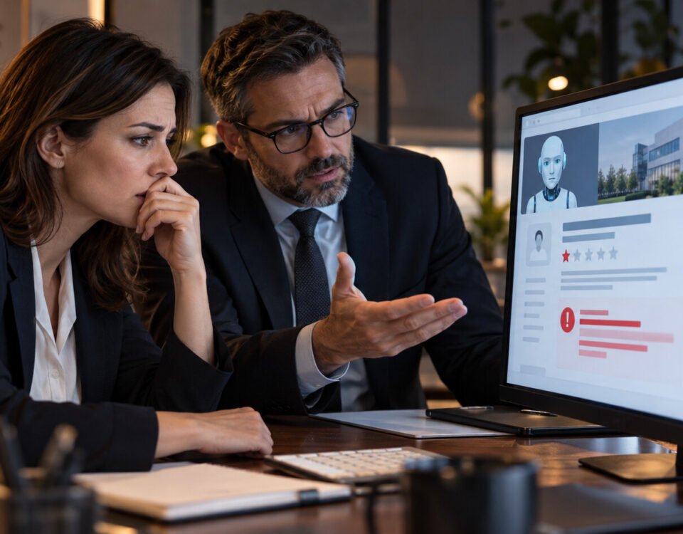 E se uma IA apresentar informações erradas sobre sua empresa?